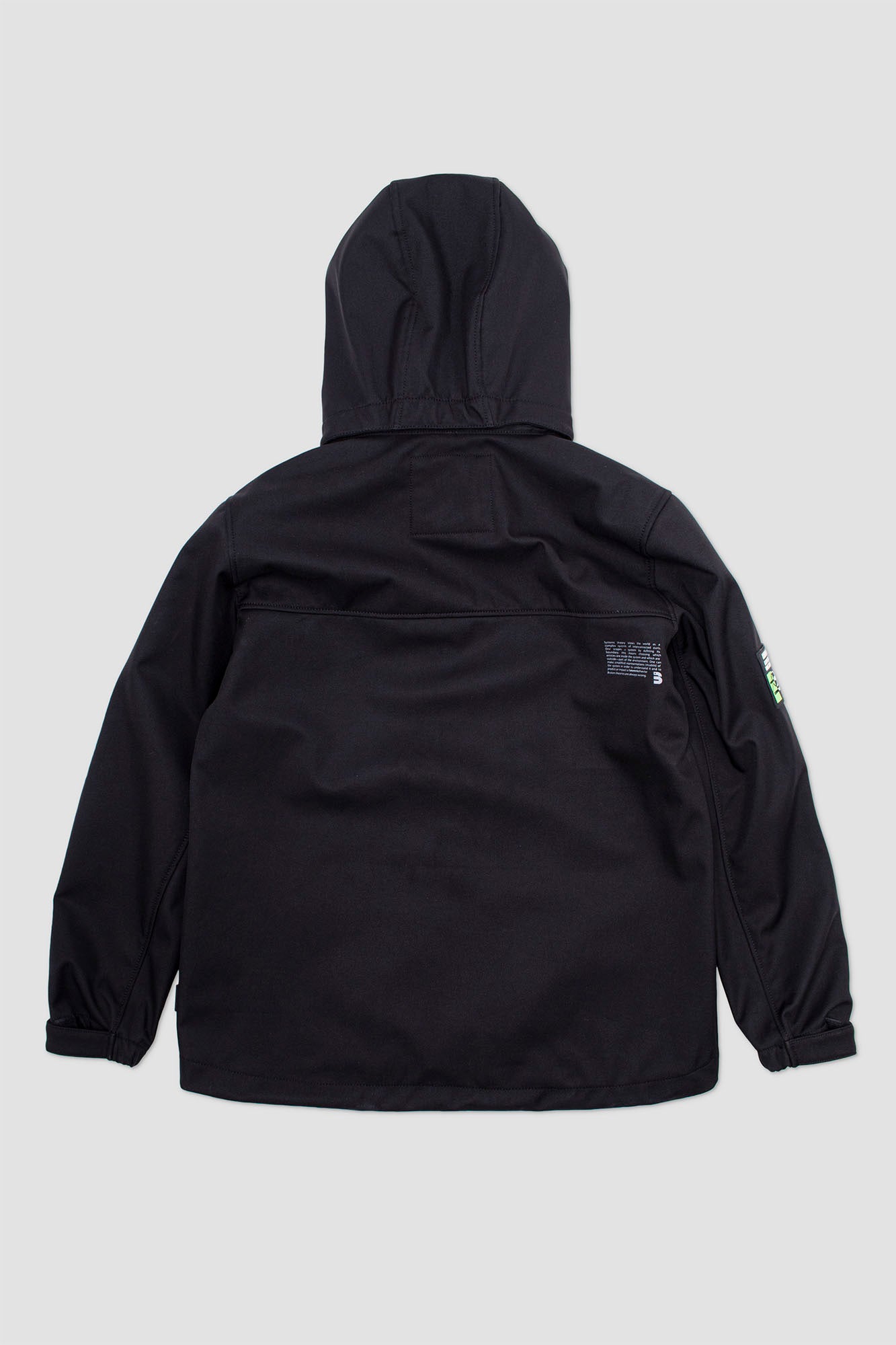 Casaca Bionic Negro Cierre Negro