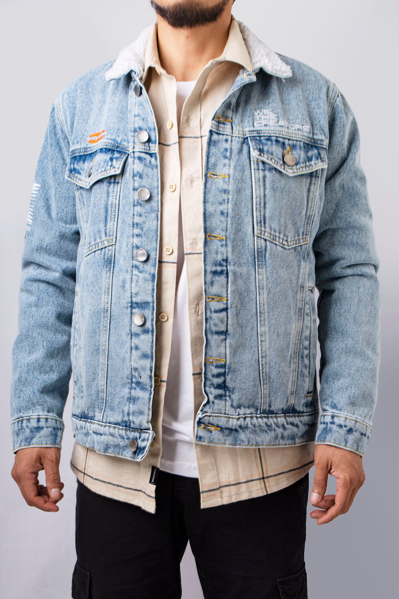 Casaca Denim Cities Stone