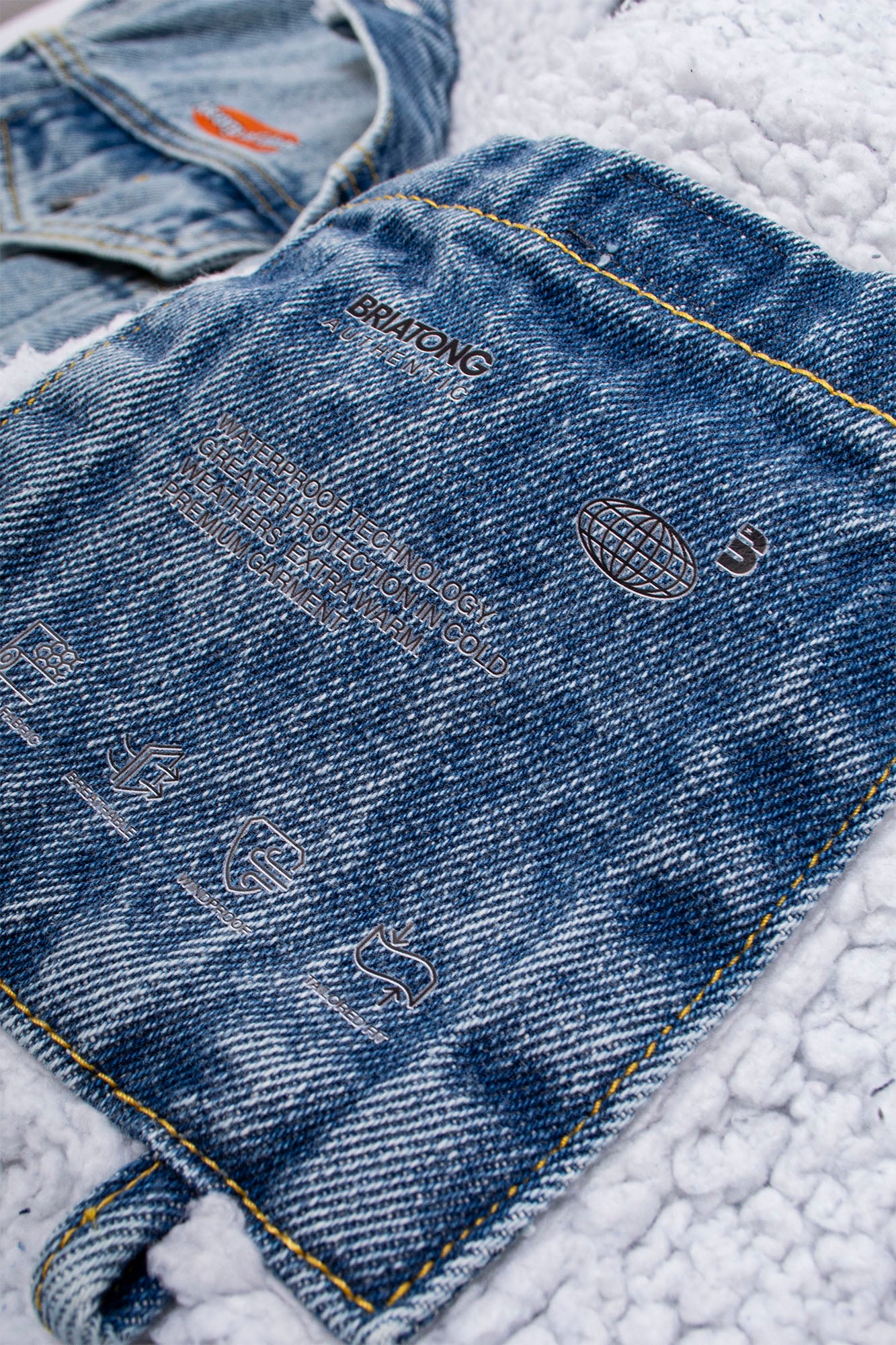 Casaca Denim Cities Stone