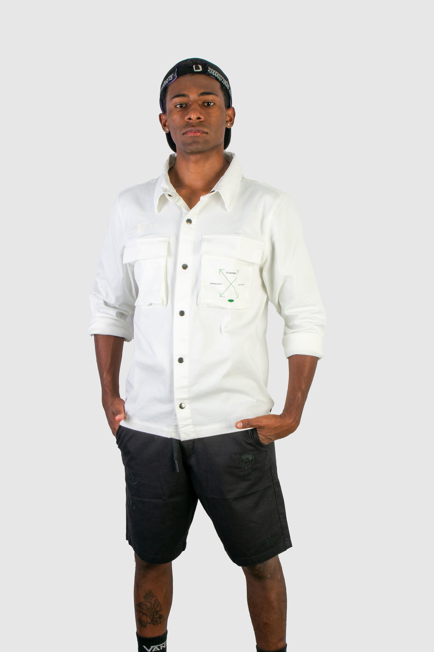 Camisa M/Larga Flanels Hueso