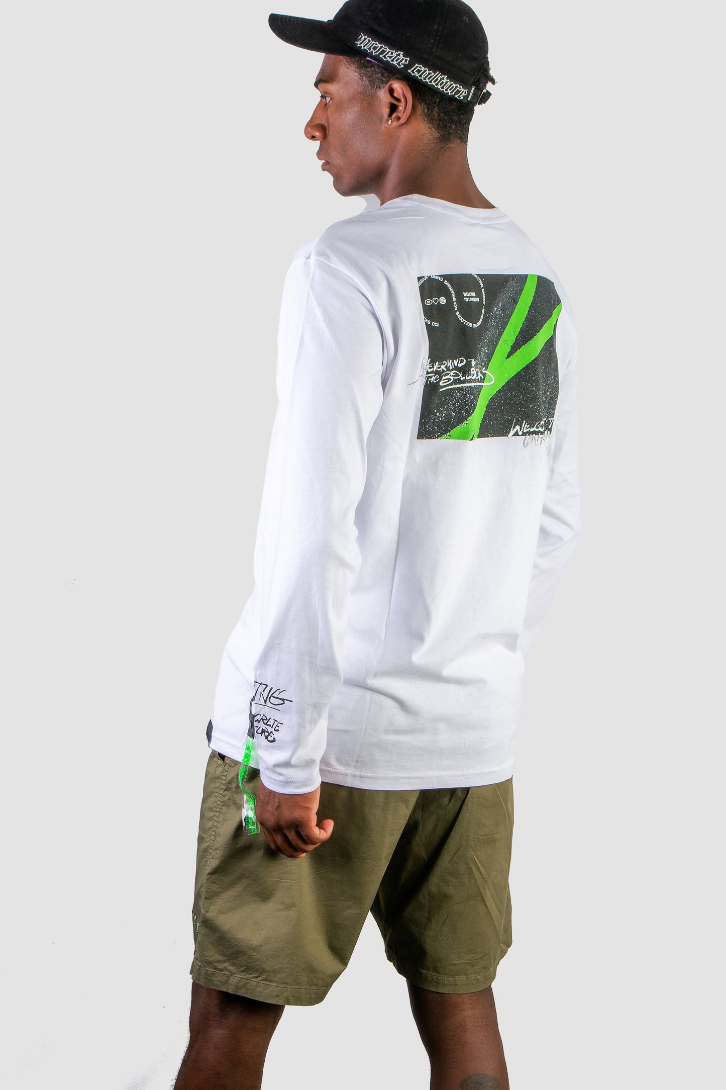 Polo M/L Block Basic Blanco