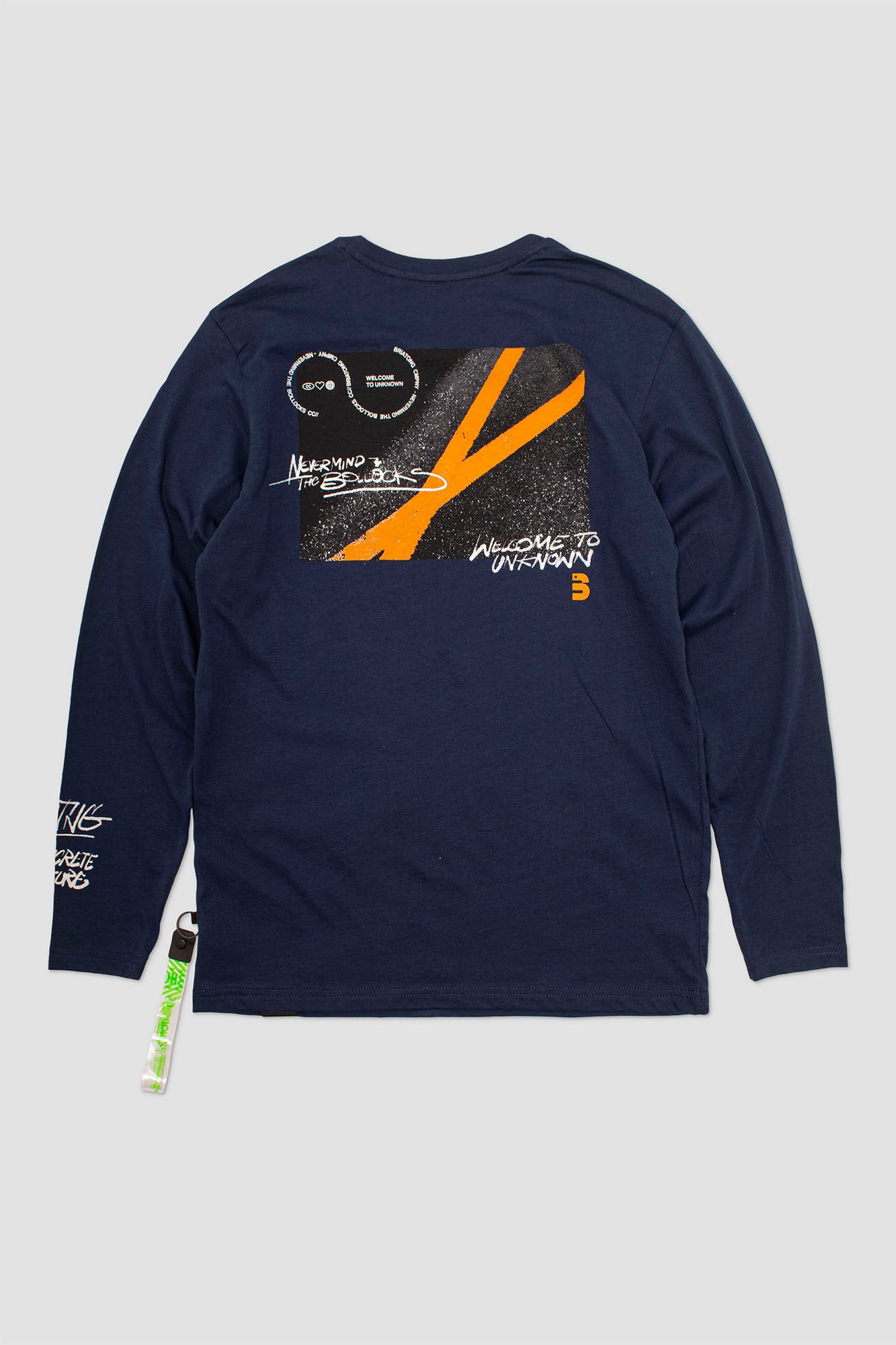 Polo M/L Block Basic Azul Oscuro