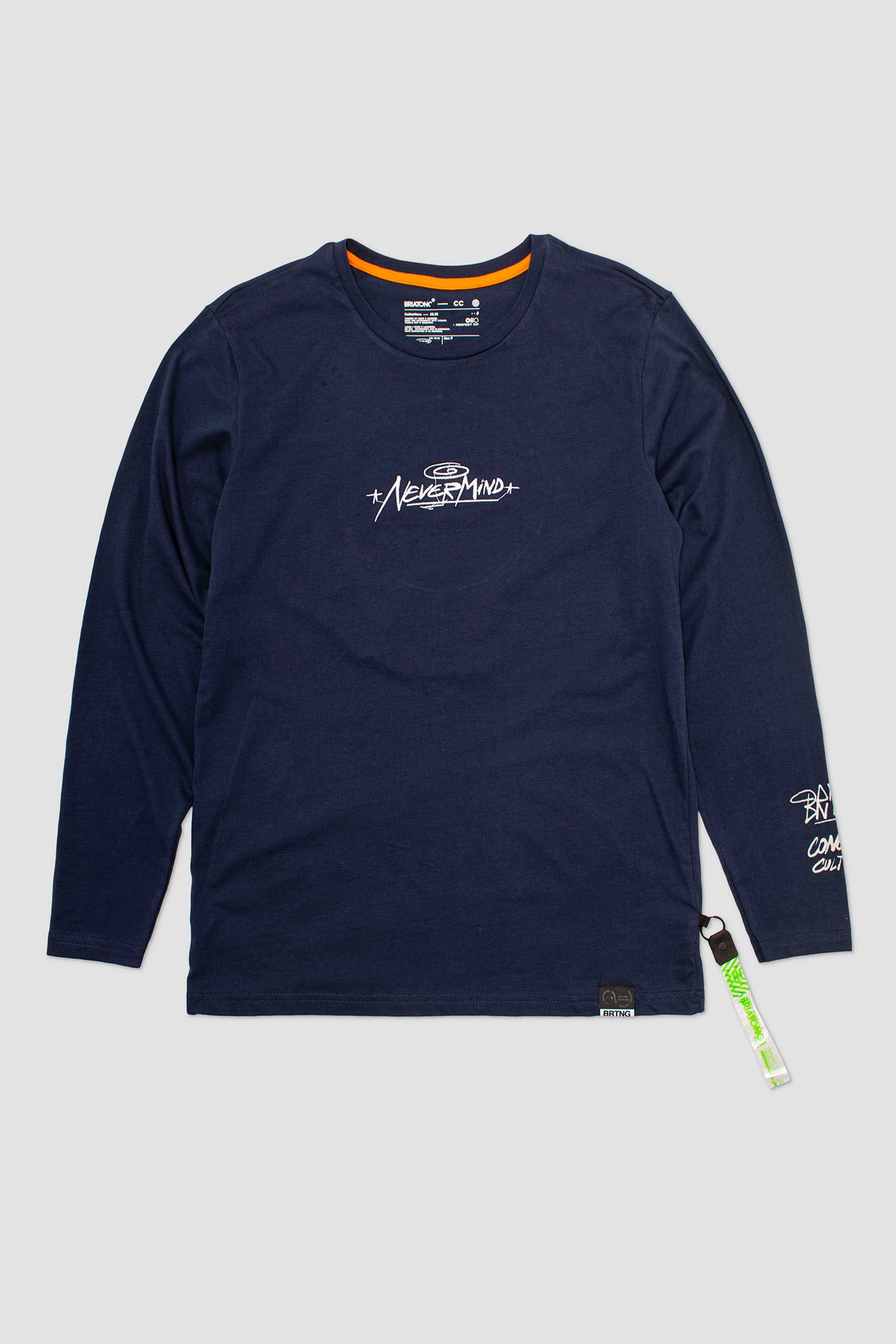 Polo M/L Block Basic Azul Oscuro