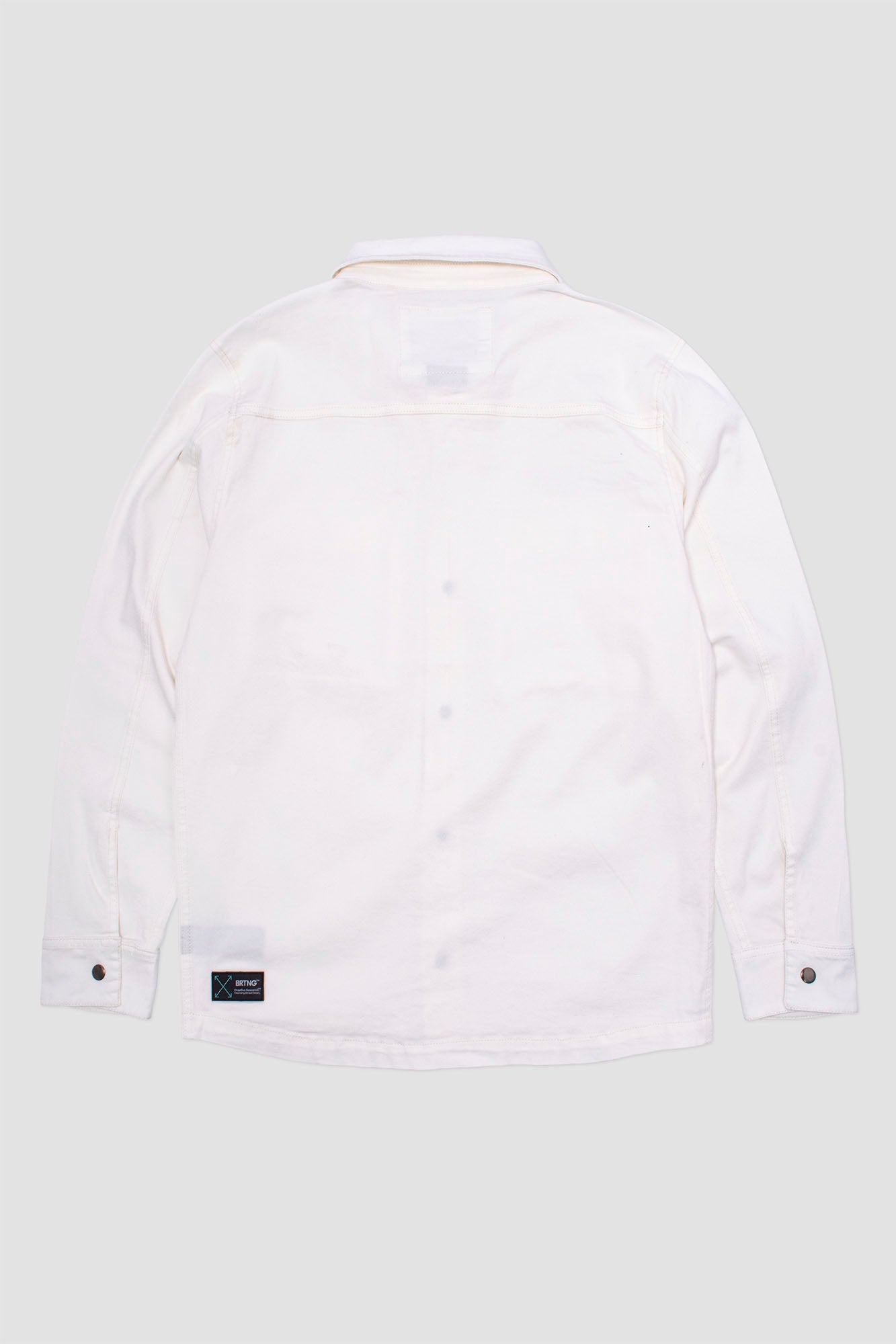 Camisa M/Larga Flanels Hueso