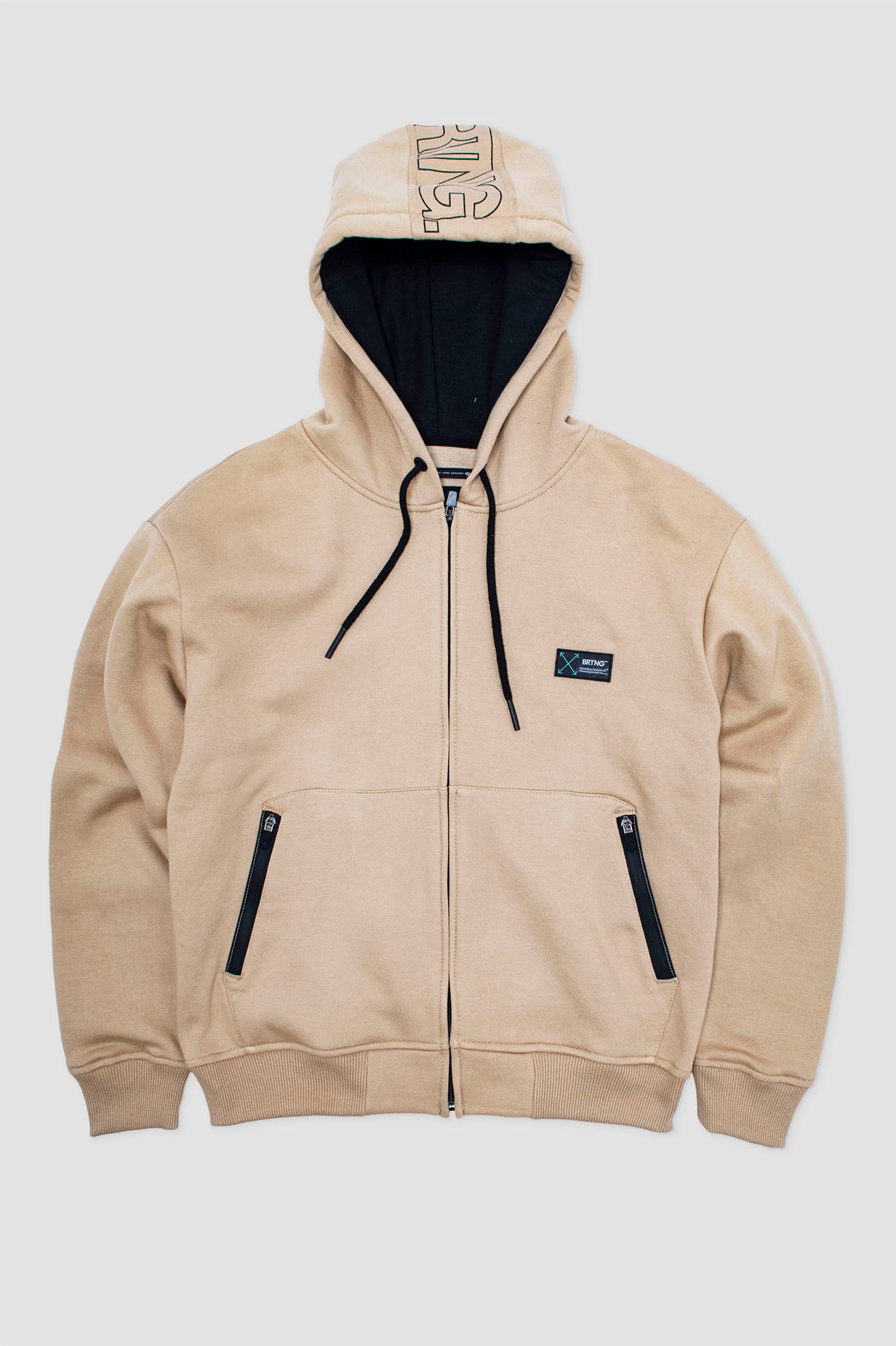 Polera Fleece Extended Beige