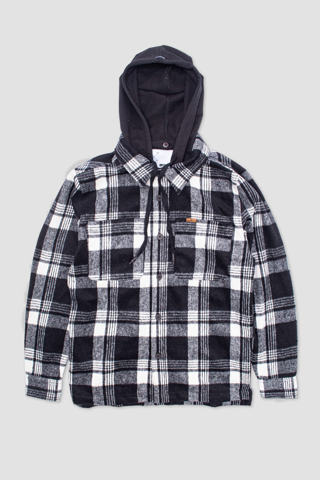 Camisa M/L Flanels Pecker Negro