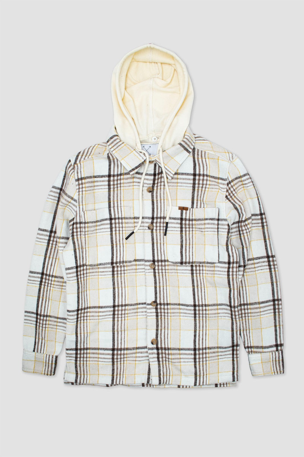 Camisa M/L Flanels Pecker Beige