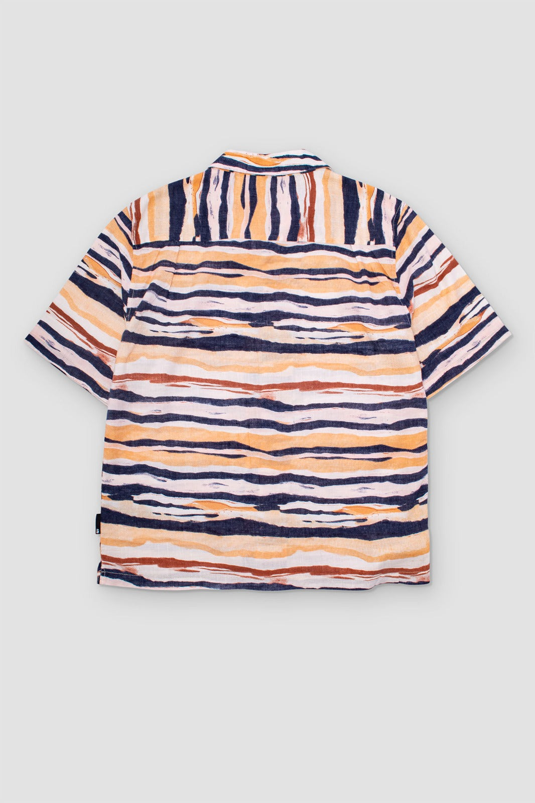 CAMISA LINER AZUL / NARANJA