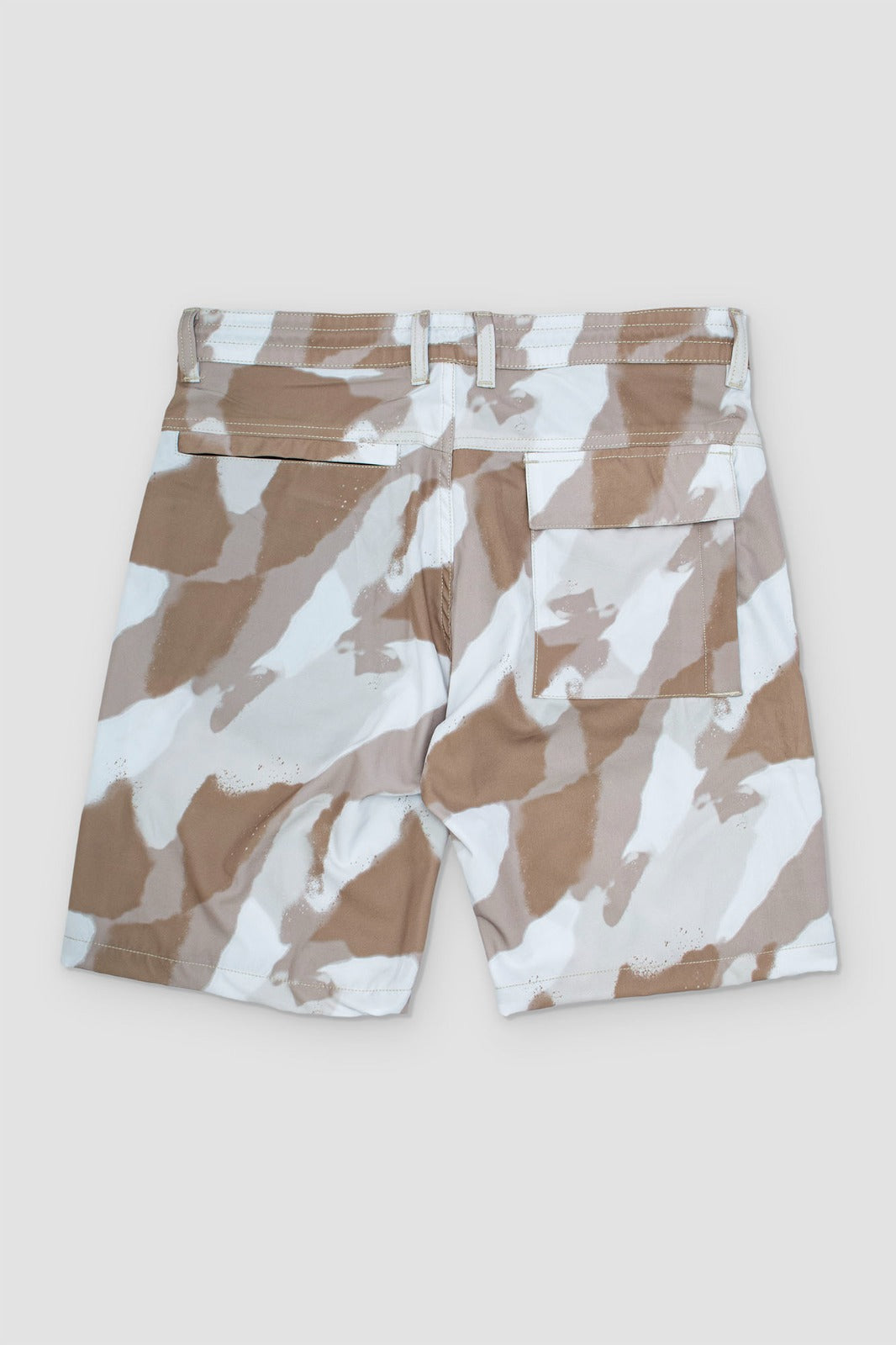 SHORT WALKSHORT ORGANIC MARRON / MANCHAS