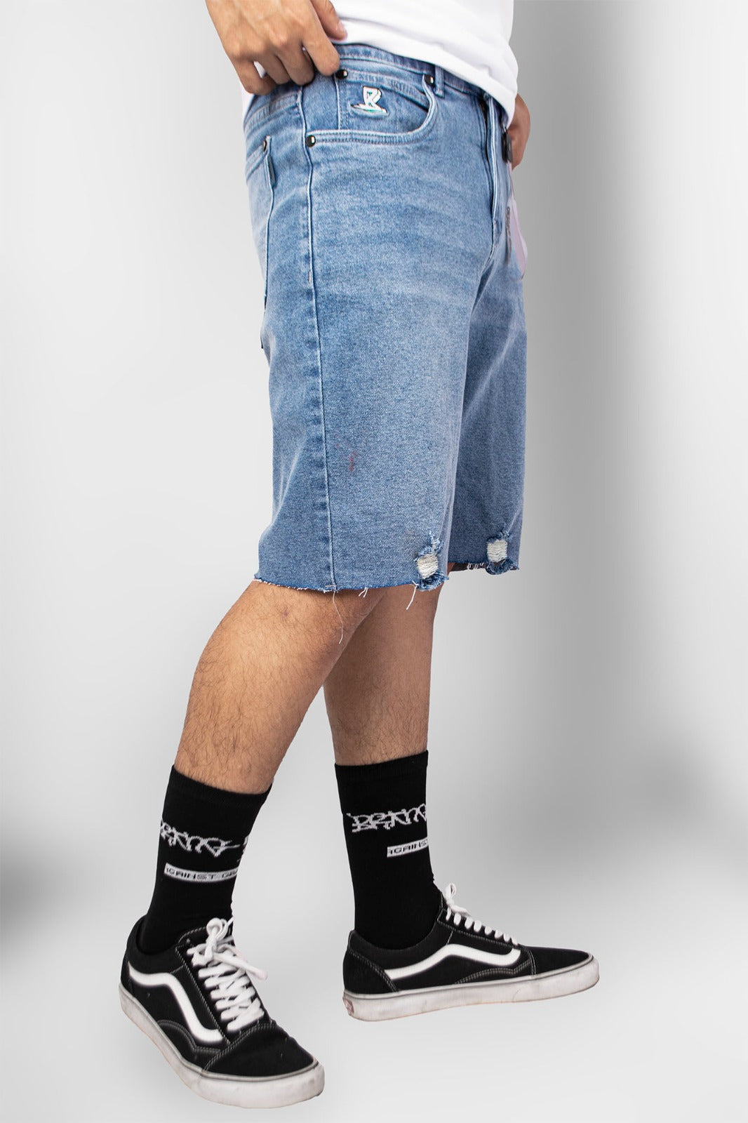 SHORT DENIM ZANDER AZUL