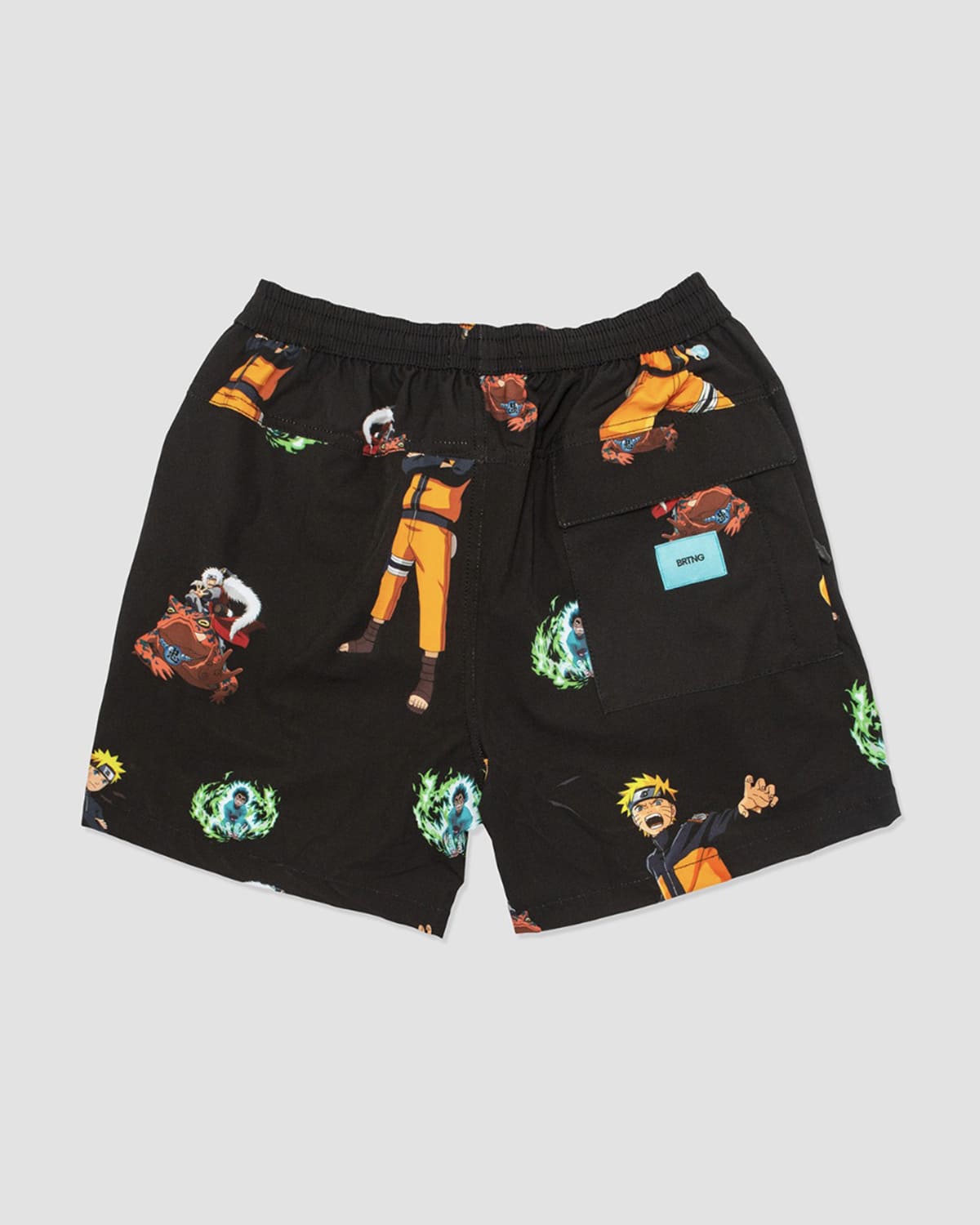 Short Sublimado Atlantic 22 Negro / Naruto