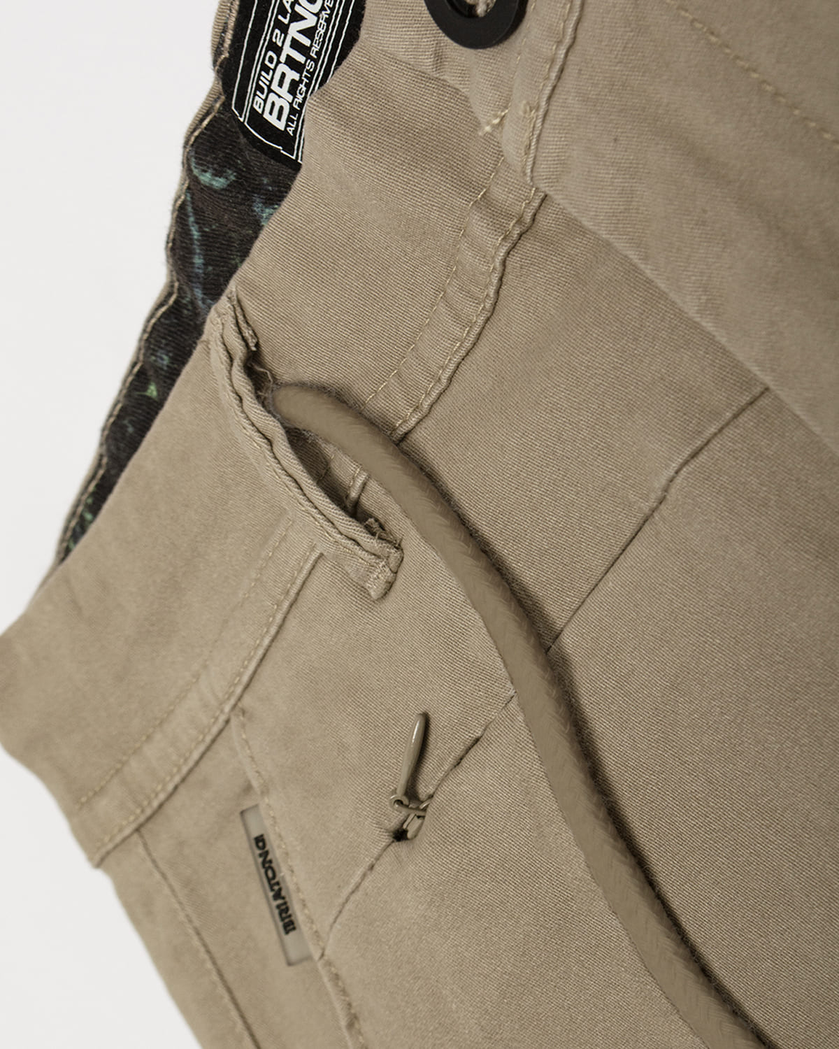 Short Drill Hudson Beige - Briatong