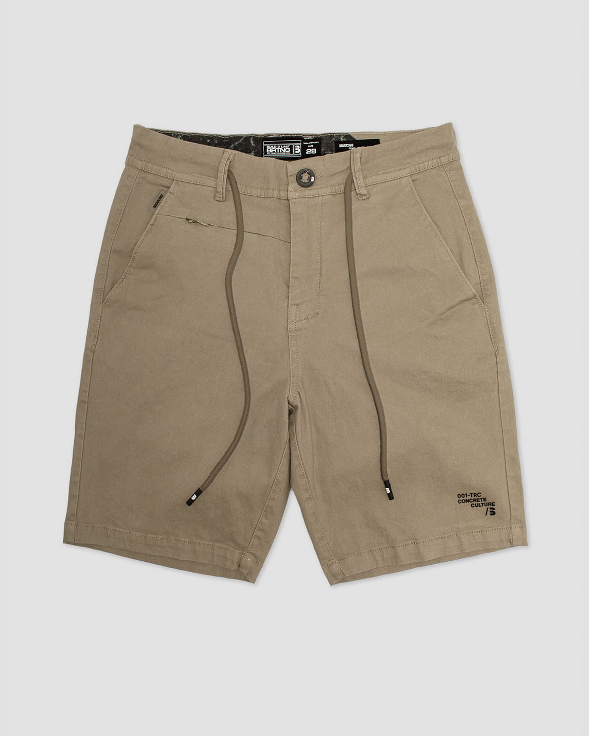 Short Drill Hudson Beige - Briatong