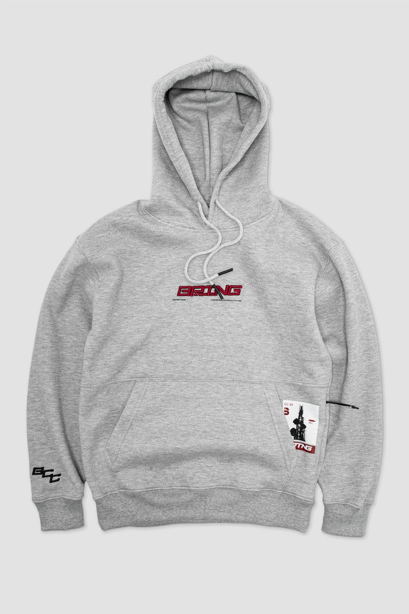 Polera Hoodies Antena Melange