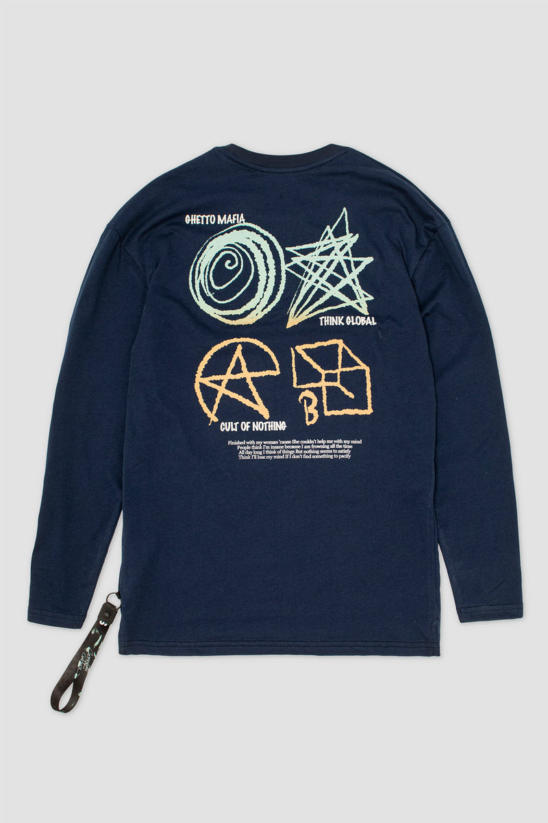 Polo M/L Basic Style Cult OV Azul Oscuro