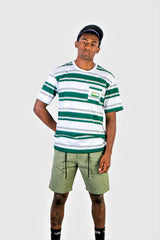 POLO BASIC LEBIN VERDE / BLANCO