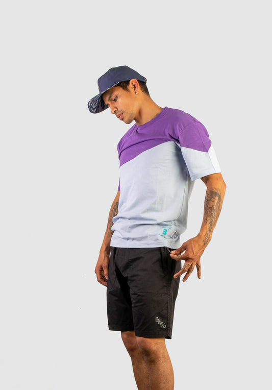 POLO GARAJE RICE MORADO CELESTE