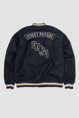 Casaca Varsity Mandra Azul Oscuro