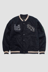Casaca Varsity Mandra Azul Oscuro