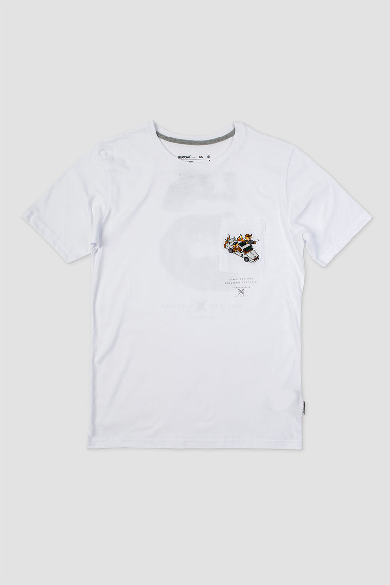 POLO IMPROVED RAYS BLANCO