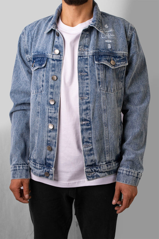 Casaca Denim Venture RF Acero