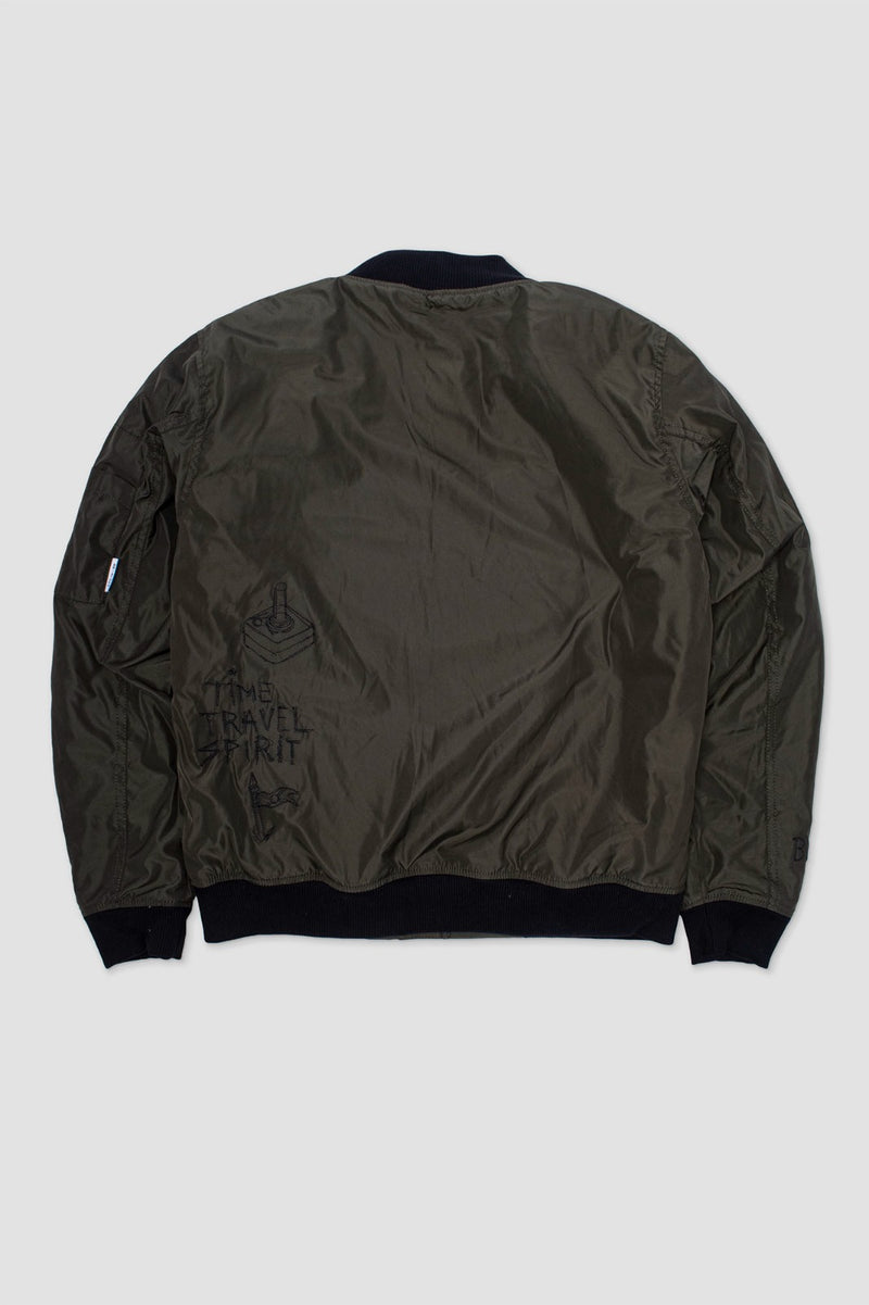 Casaca Bomber Monti Verde Militar