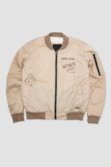 Casaca Bomber Monti Beige