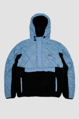 POLERA VARSITY CINEMA ACERO NEGRO