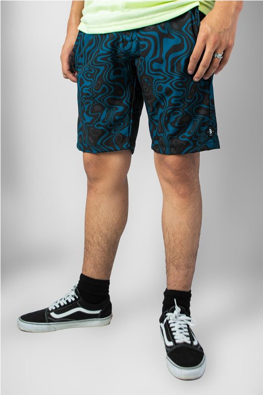 SHORT WALKSHORT ORGANIC NEGRO / VERDE BOTELLA