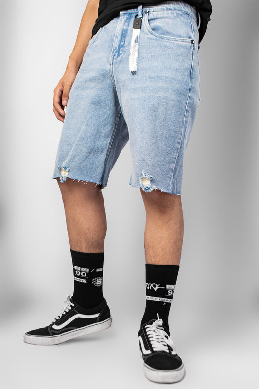 SHORT DENIM ZANDER CELESTE