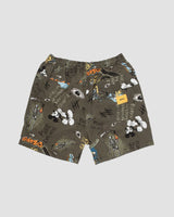 Short Sublimado Atlantic 22 Verde militar