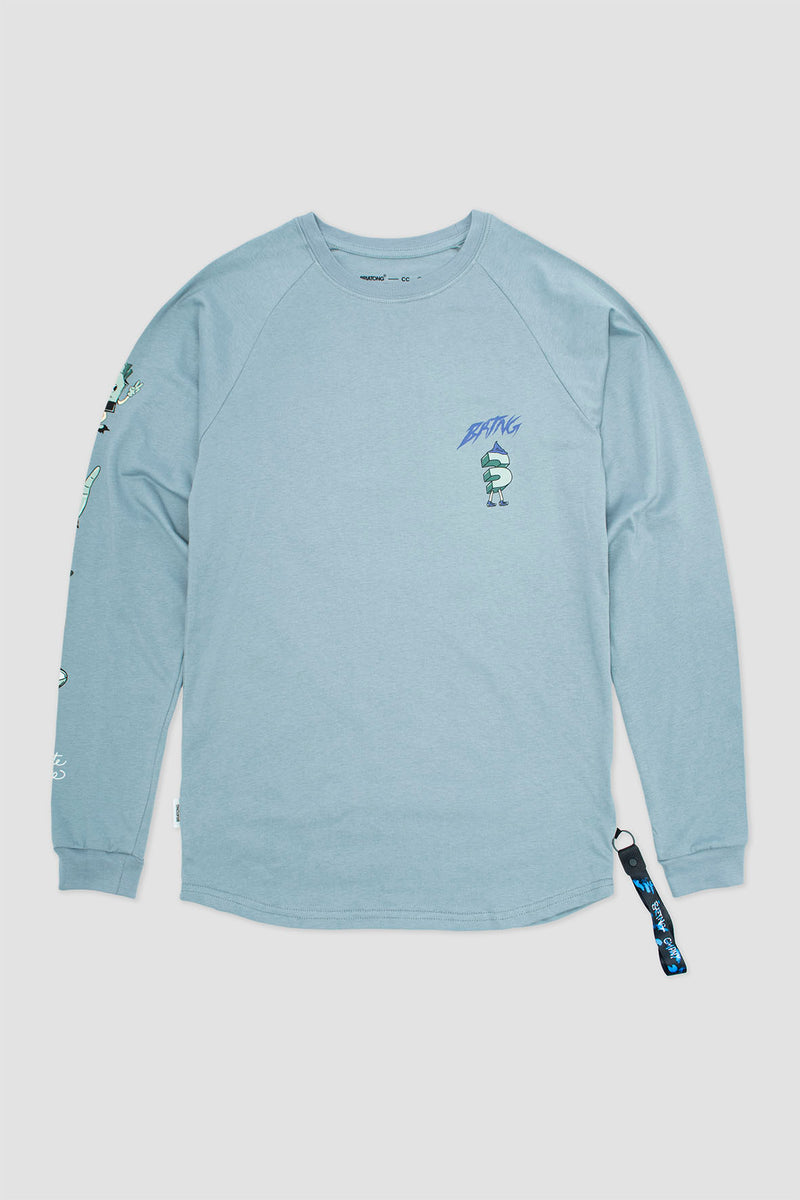 Polo M/L Essential Botanic Celeste