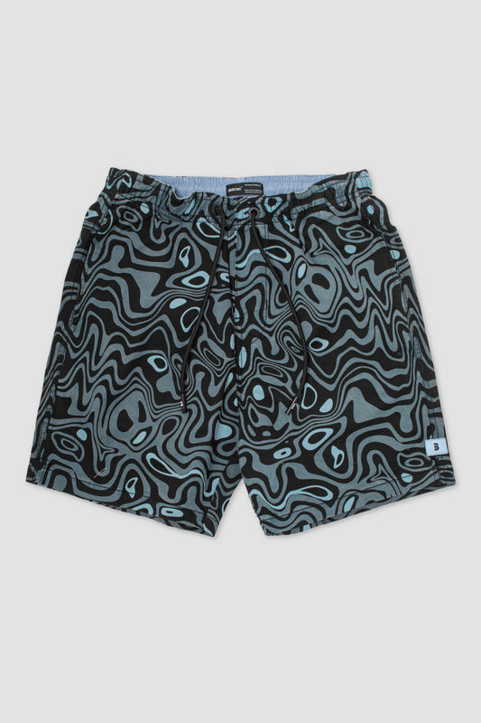 Short Corto Ribbon Negro Cobertura