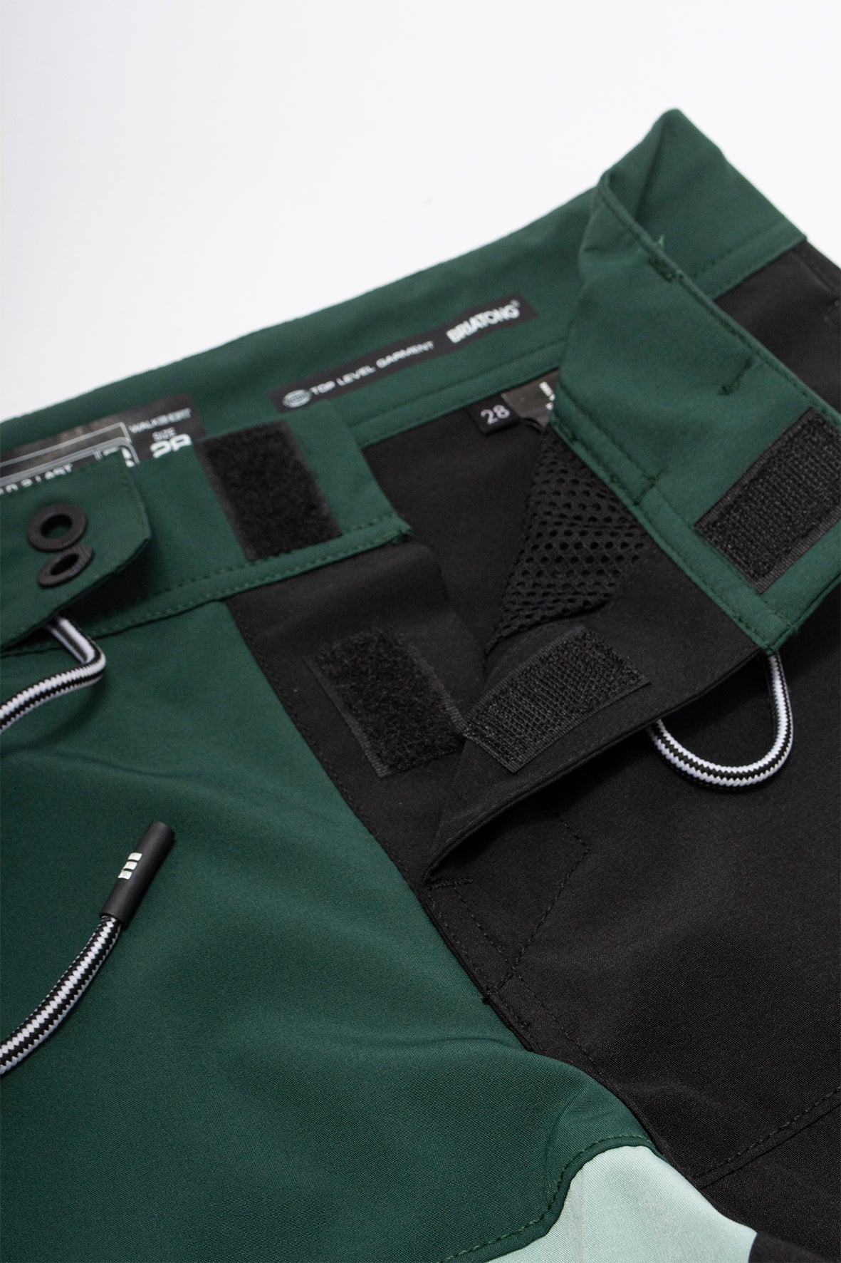 Short Boardshort Parcels Evo Verde Botella