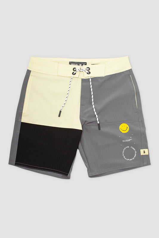 Short Boardshort Parcels Evo Amarillo